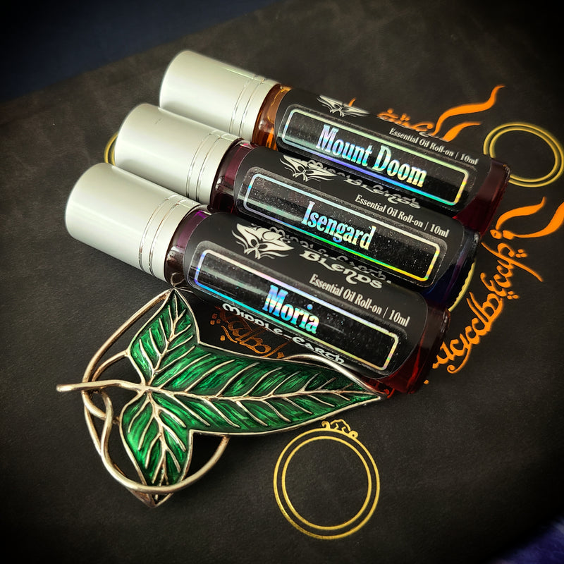Fallen Realms Set - Essential Oil Roll-Ons: LotR Collection